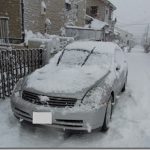 雪なのに車で出かけてしまって大変な目にあった2013年1月14日
